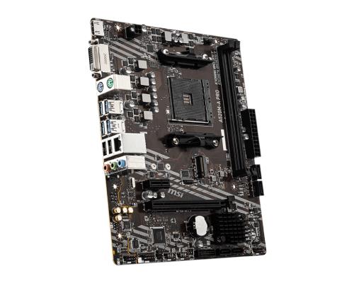 MSI A520M-A PRO AM4 DDR4 4600(OC) DVI HDMI M.2 USB3.2 mATX Anakart